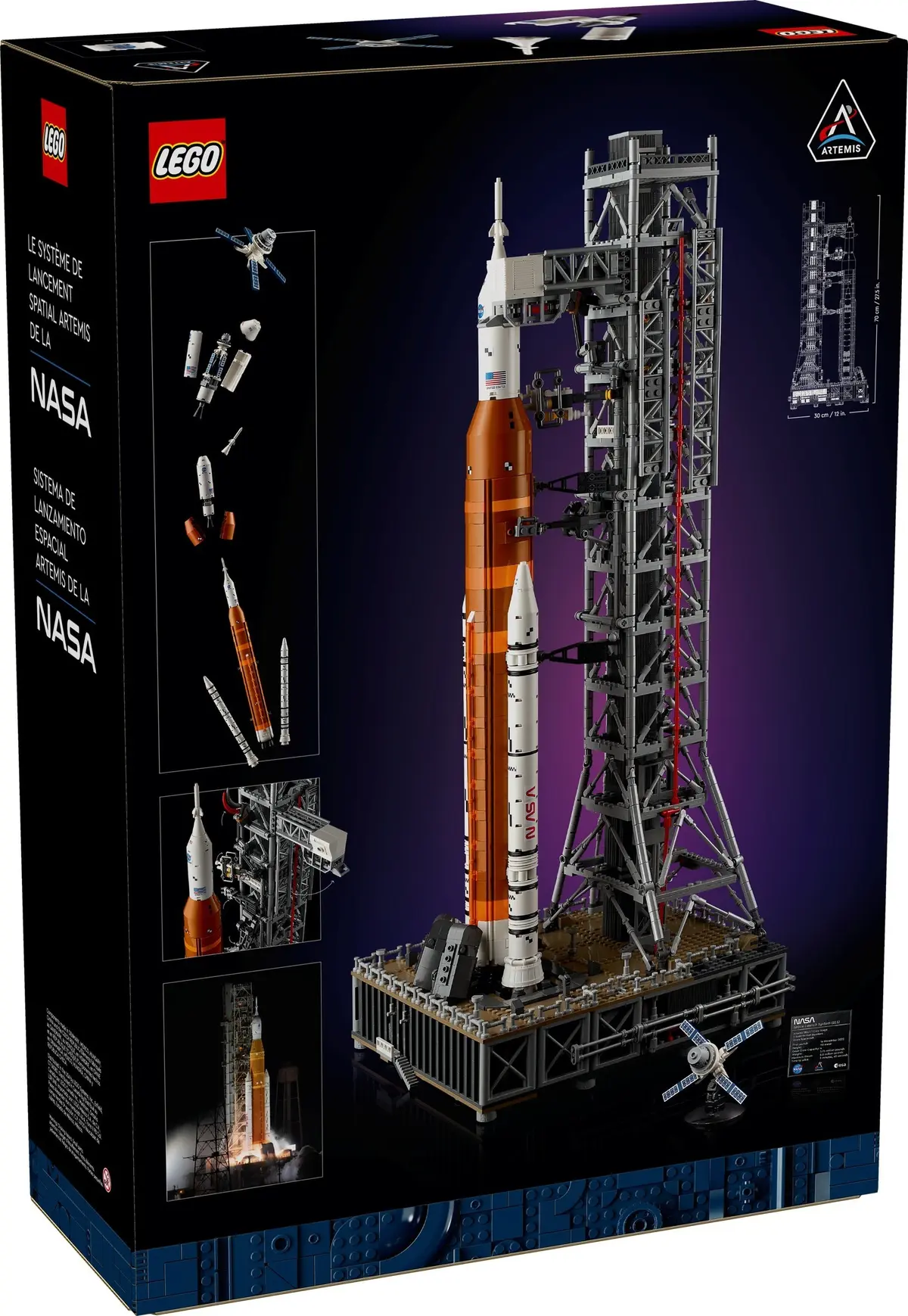 LEGO Icons 10341 NASA Artemis Space Launch System set, image 6