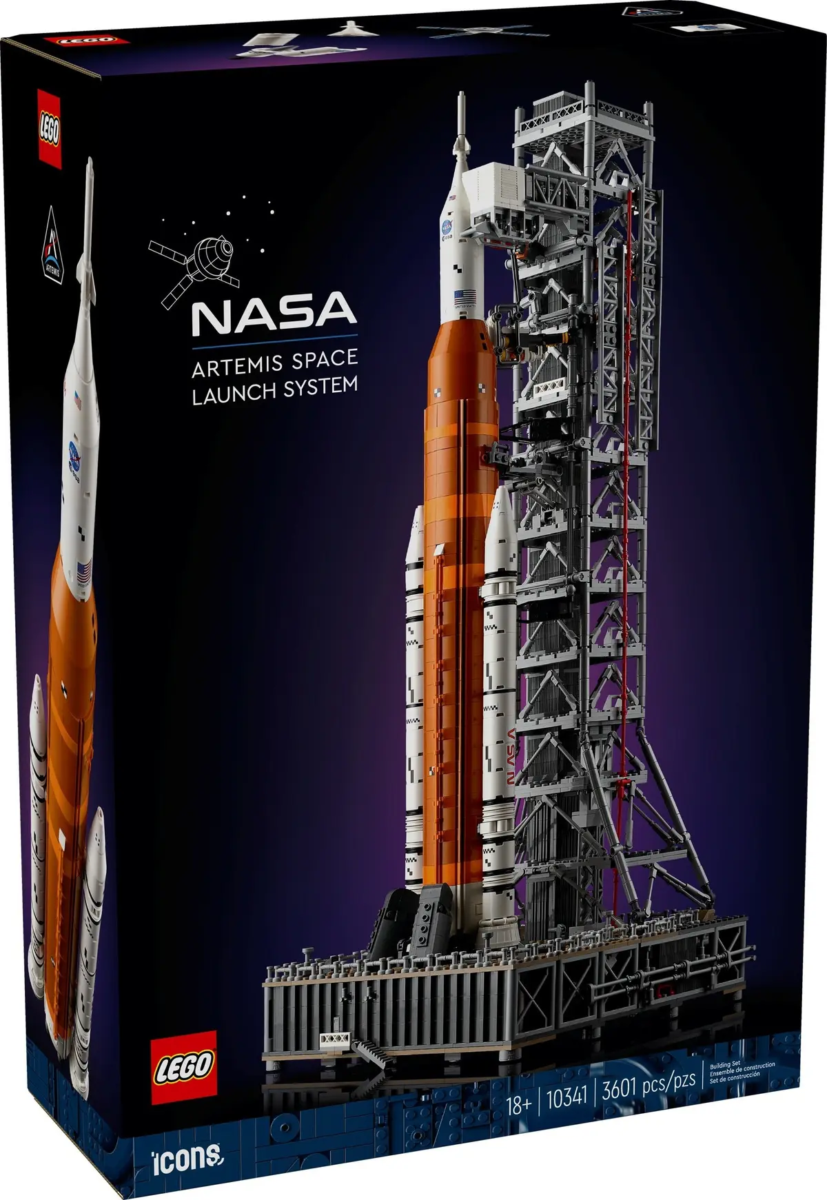 LEGO Icons 10341 NASA Artemis Space Launch System set, image 5