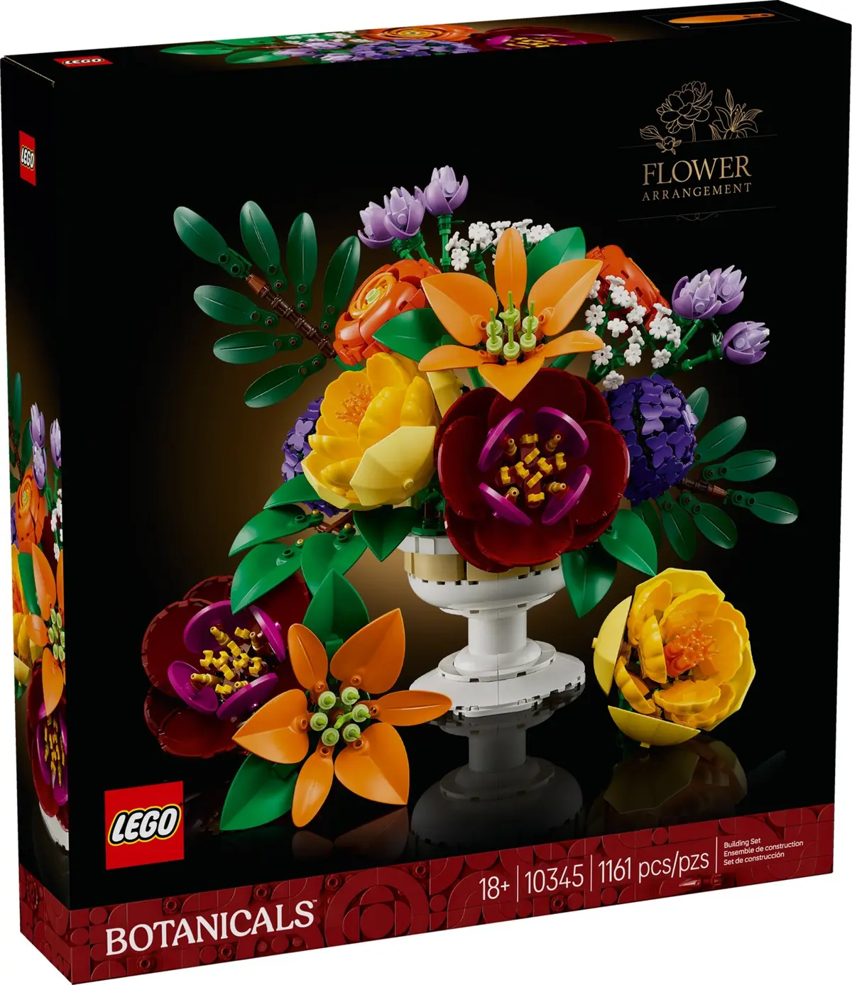 LEGO Botanicals 10345 Flower Arrangement set, image 3