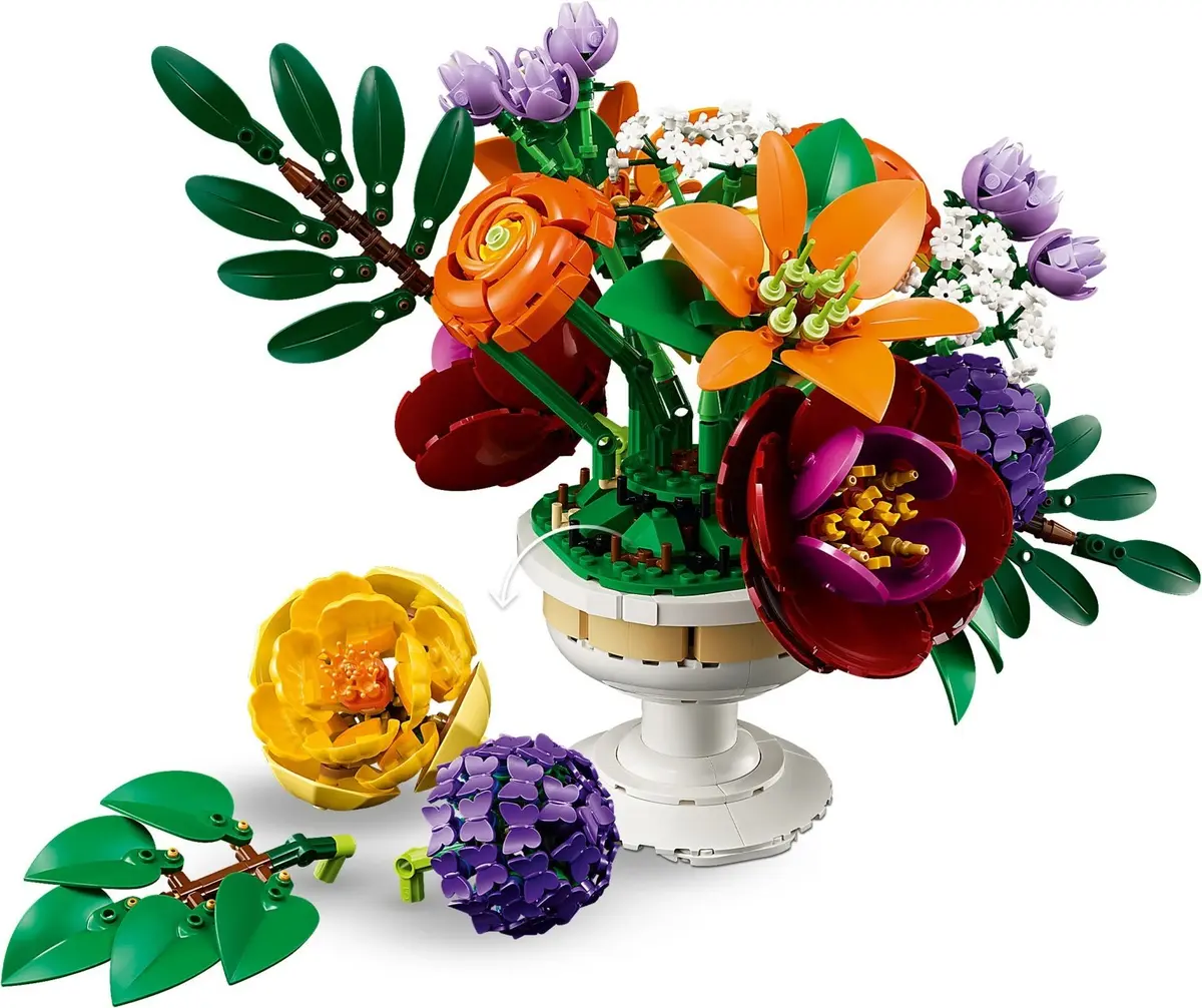 LEGO Botanicals 10345 Flower Arrangement set, image 11