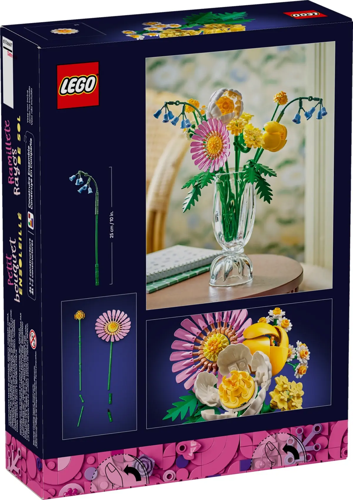 LEGO Botanicals 10347 Petite Sunny Bouquet set, image 2