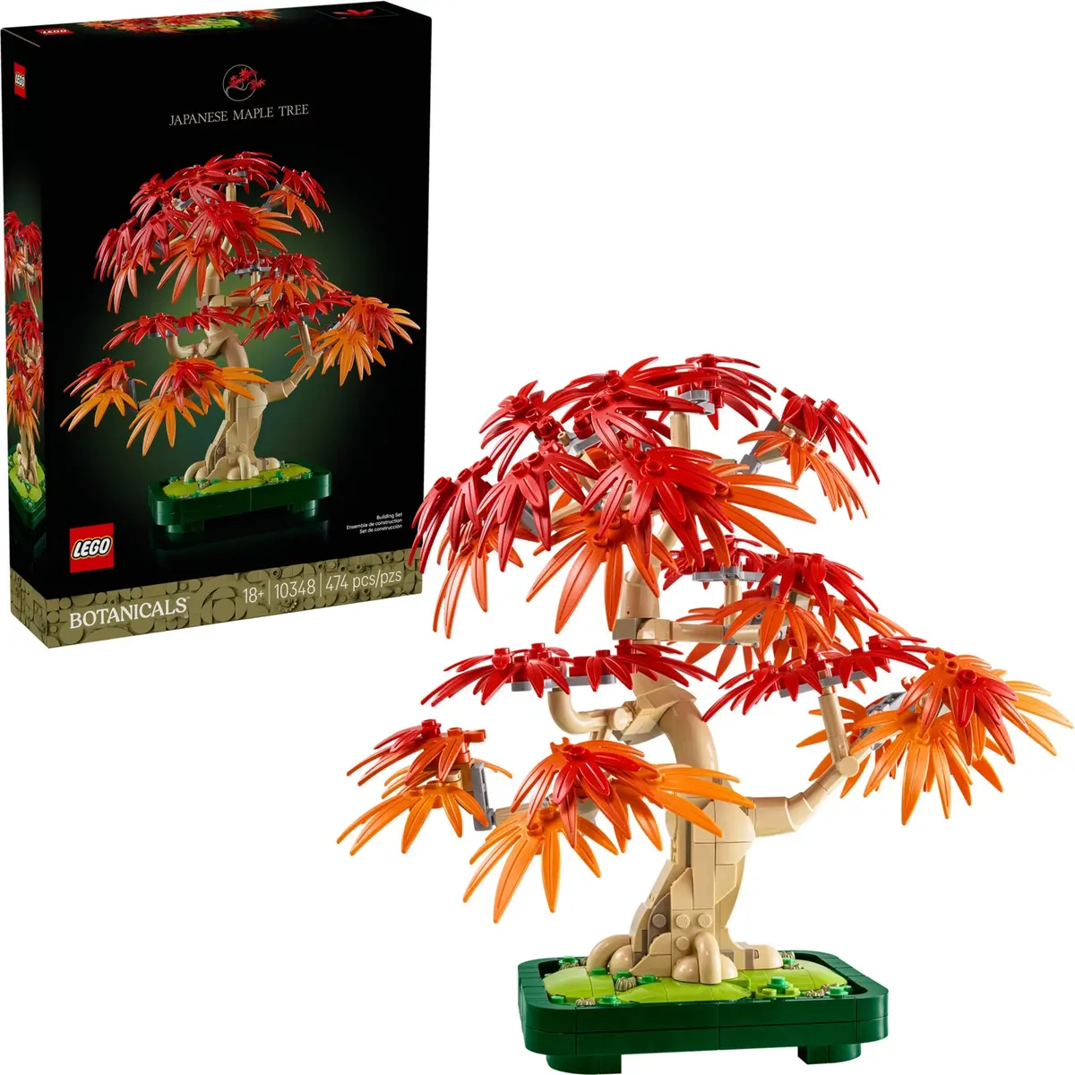 LEGO Botanicals 10348 Japanese Maple Tree set, image 3