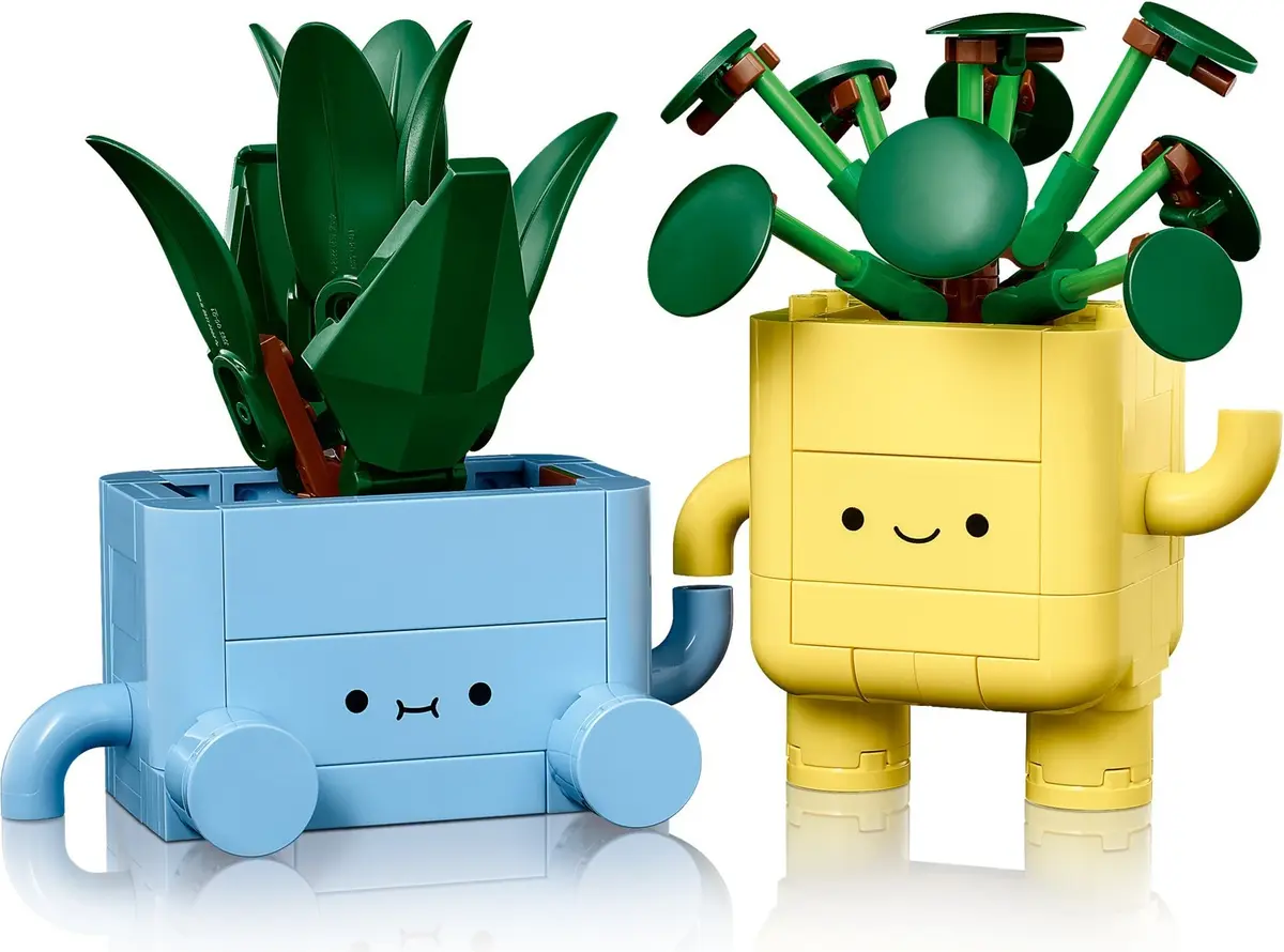 LEGO Botanicals 10349 Happy Plants set, image 9