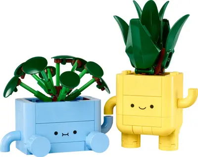 LEGO Botanicals 10349 Happy Plants set