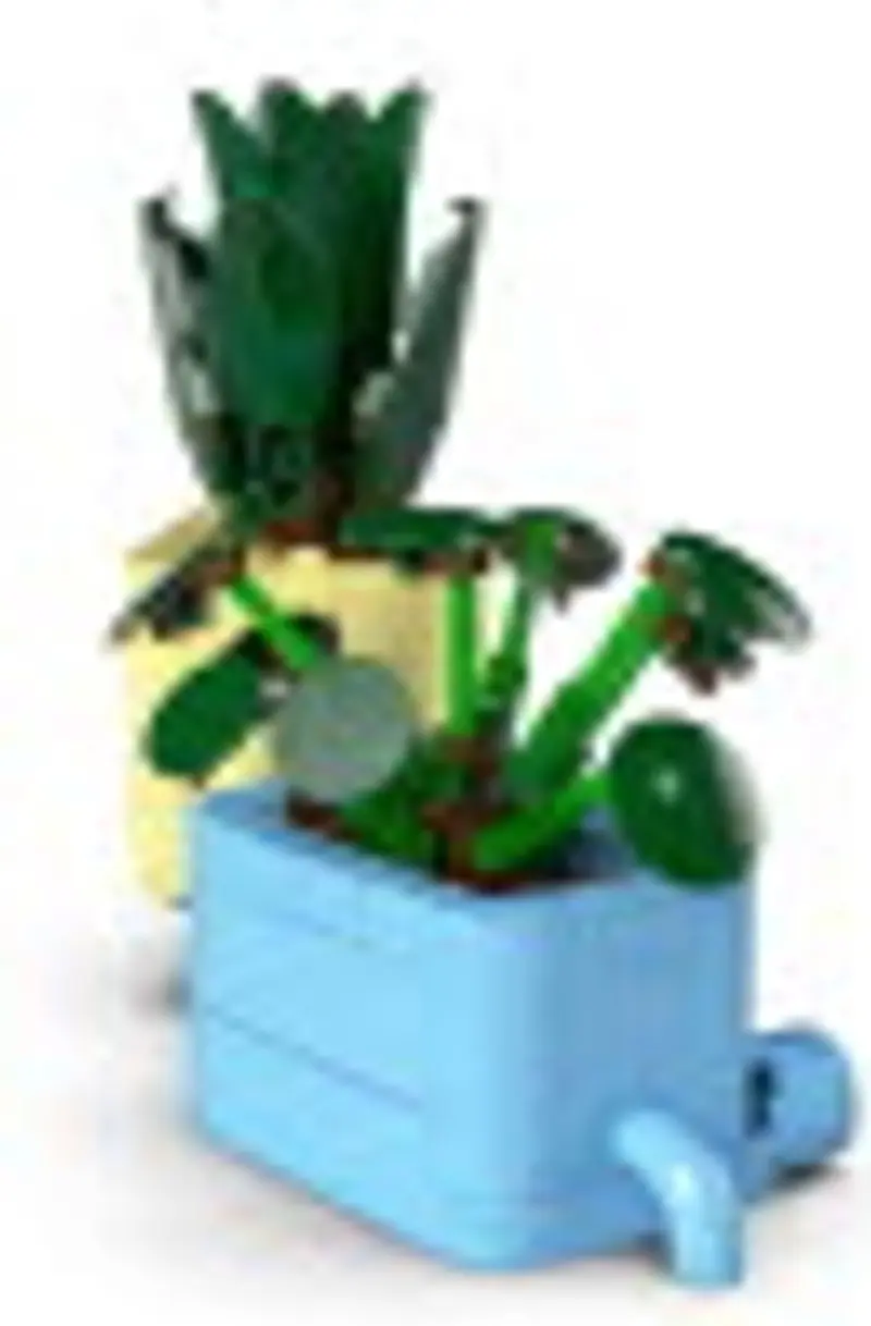 LEGO Botanicals 10349 Happy Plants set, image 2