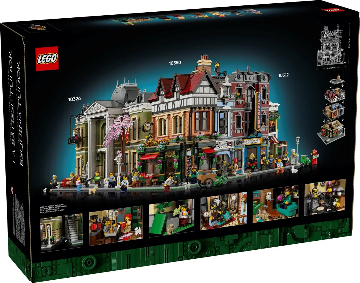 LEGO Icons 10350 Tudor Corner set, image 3