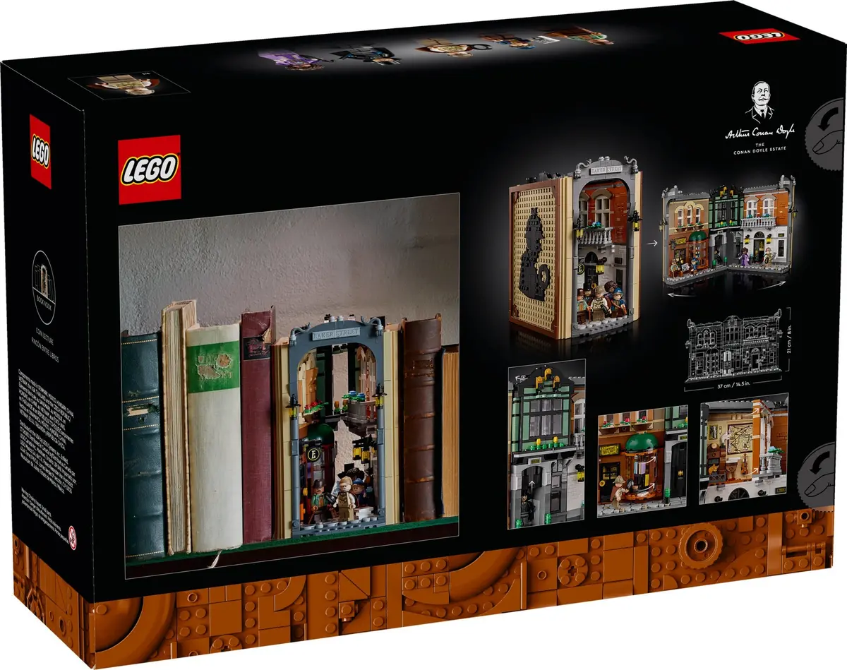 LEGO Icons 10351 Sherlock Holmes: Book Nook set, image 2