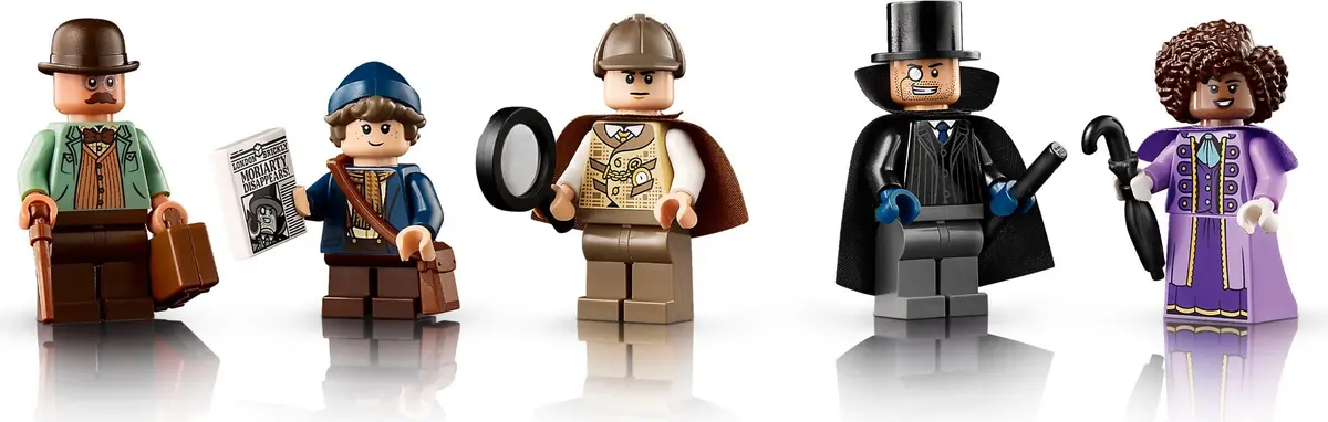 LEGO Icons 10351 Sherlock Holmes: Book Nook set, image 13