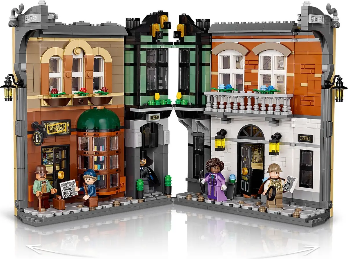 LEGO Icons 10351 Sherlock Holmes: Book Nook set, image 18