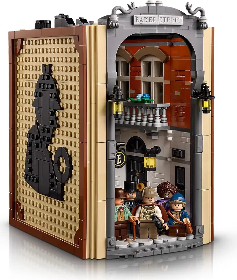 LEGO Icons 10351 Sherlock Holmes: Book Nook set, image 17