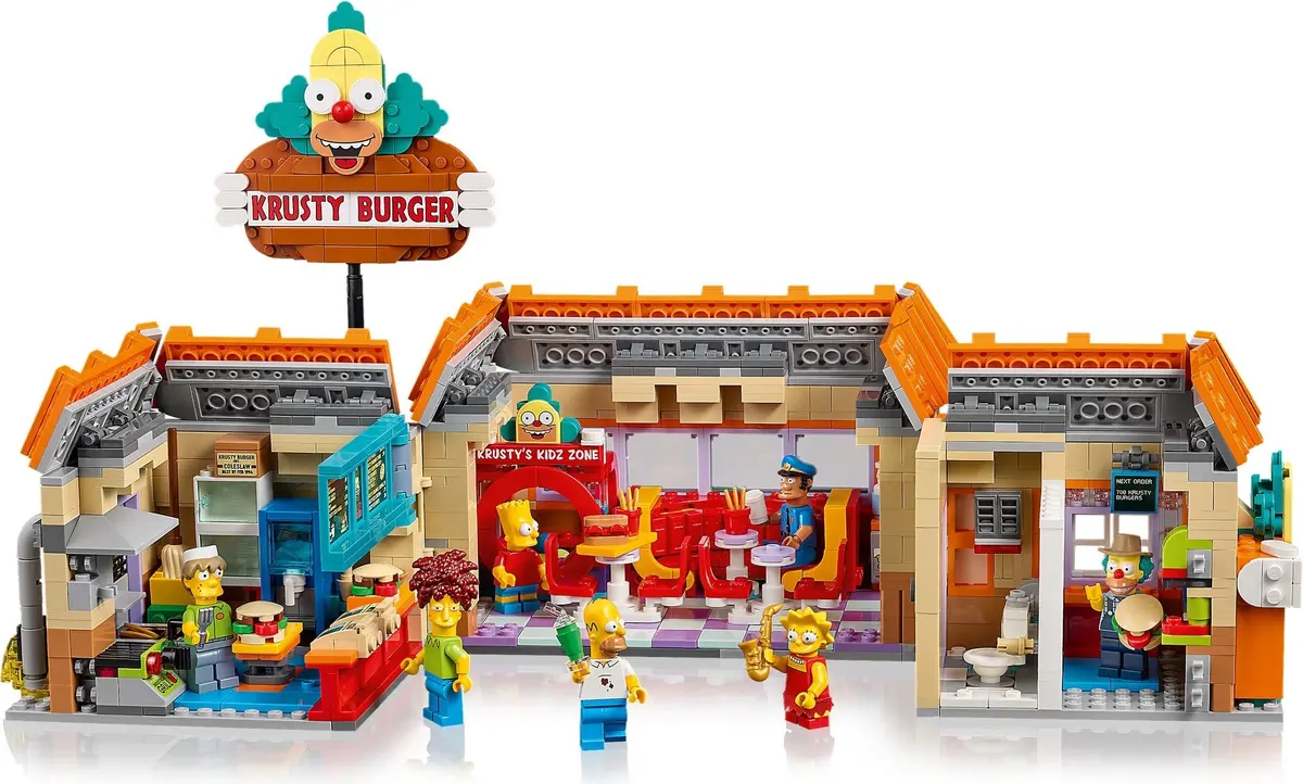 LEGO Icons 10352 The Simpsons: Krusty Burger set, image 16