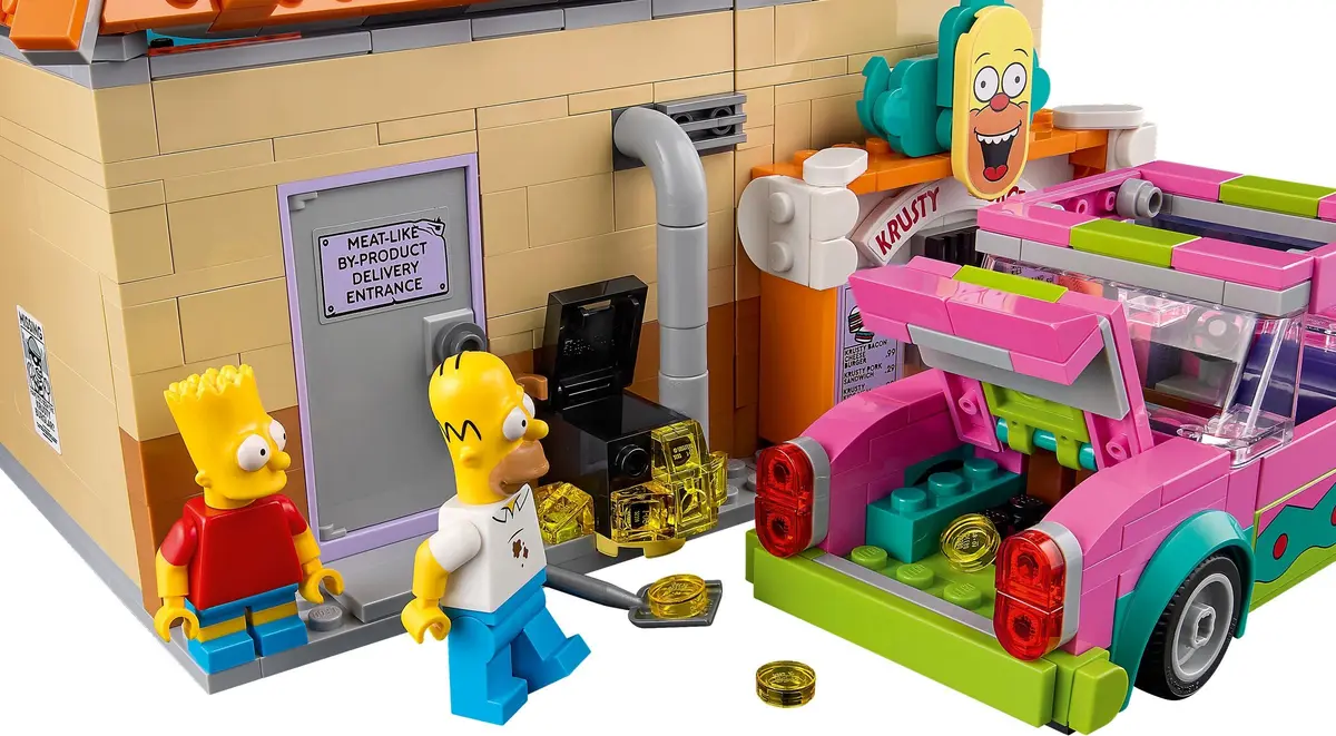 LEGO Icons 10352 The Simpsons: Krusty Burger set, image 12