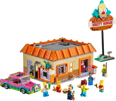 LEGO Icons 10352 The Simpsons: Krusty Burger set