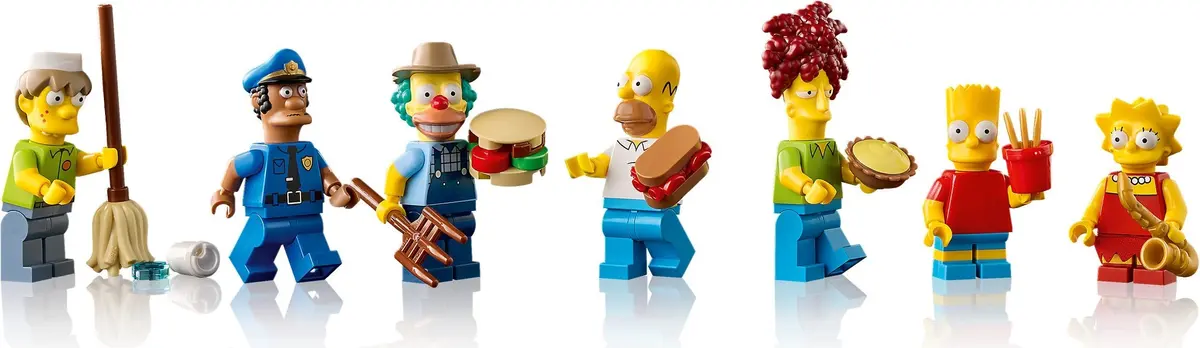 LEGO Icons 10352 The Simpsons: Krusty Burger set, image 11