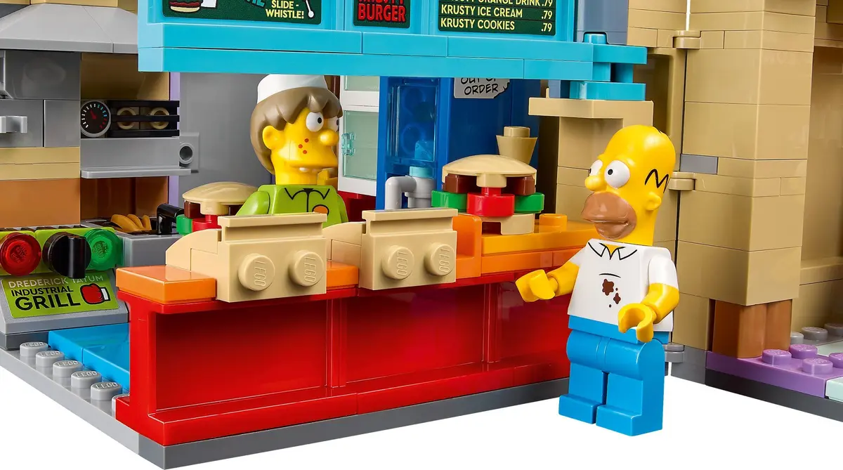 LEGO Icons 10352 The Simpsons: Krusty Burger set, image 15