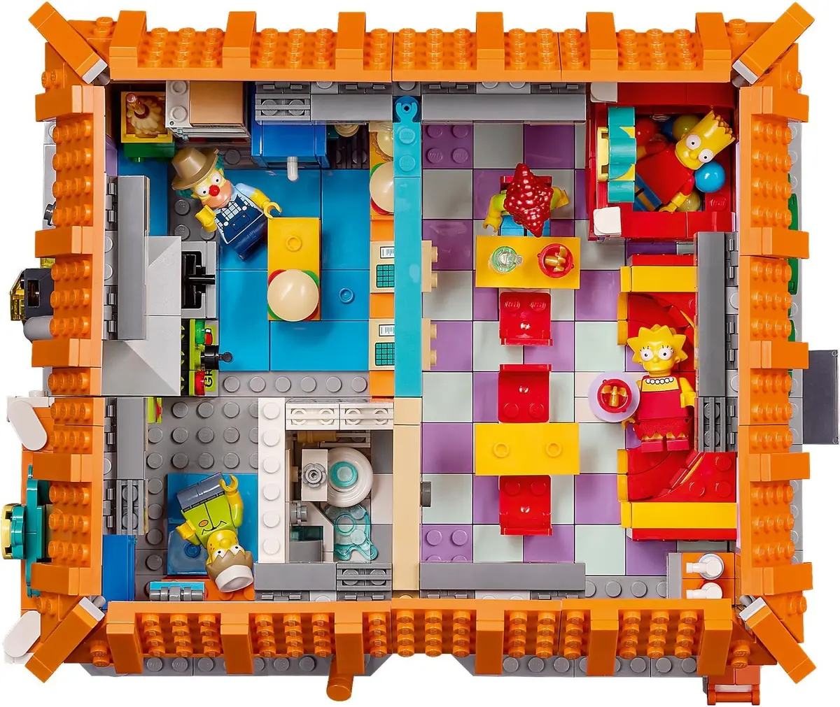 LEGO Icons 10352 The Simpsons: Krusty Burger set, image 14