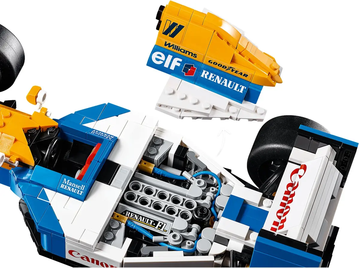 LEGO Icons 10353 Williams Racing FW14B & Nigel Mansell set, image 8