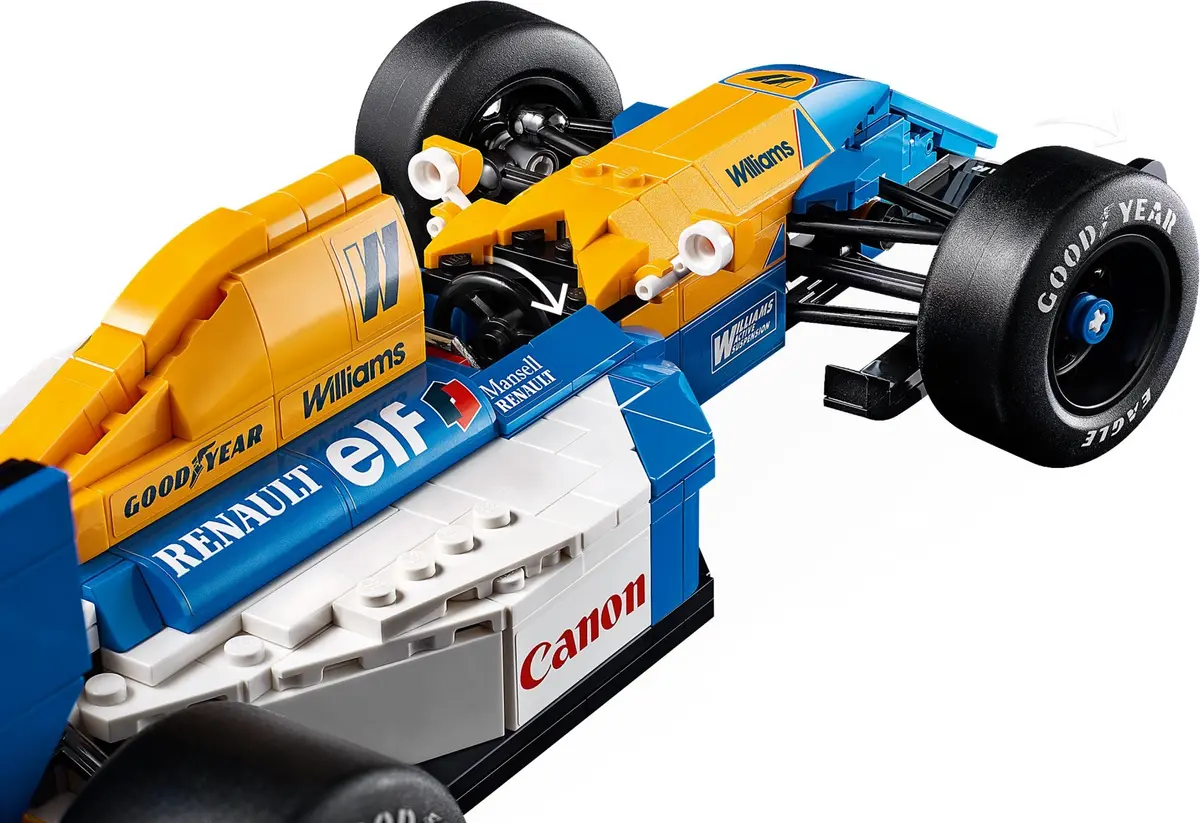 LEGO Icons 10353 Williams Racing FW14B & Nigel Mansell set, image 7