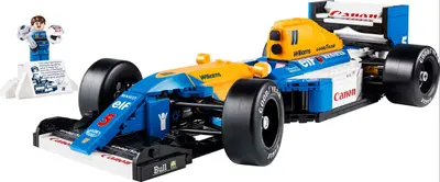 LEGO Icons 10353 Williams Racing FW14B & Nigel Mansell set