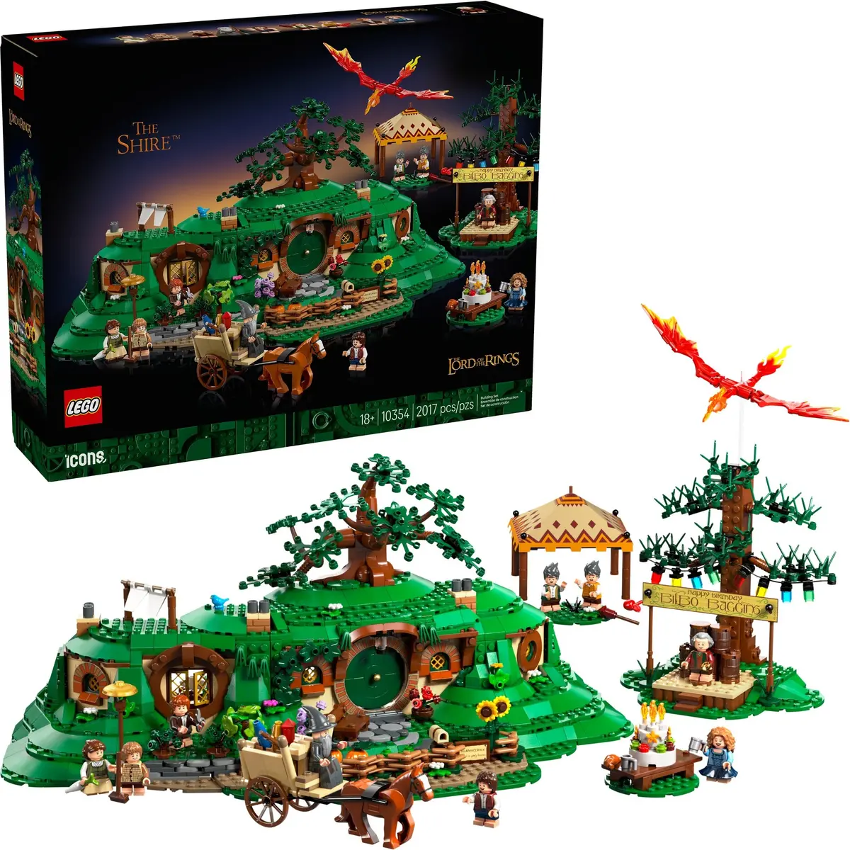 LEGO Icons 10354 The Lord of the Rings: The Shire set, image 3