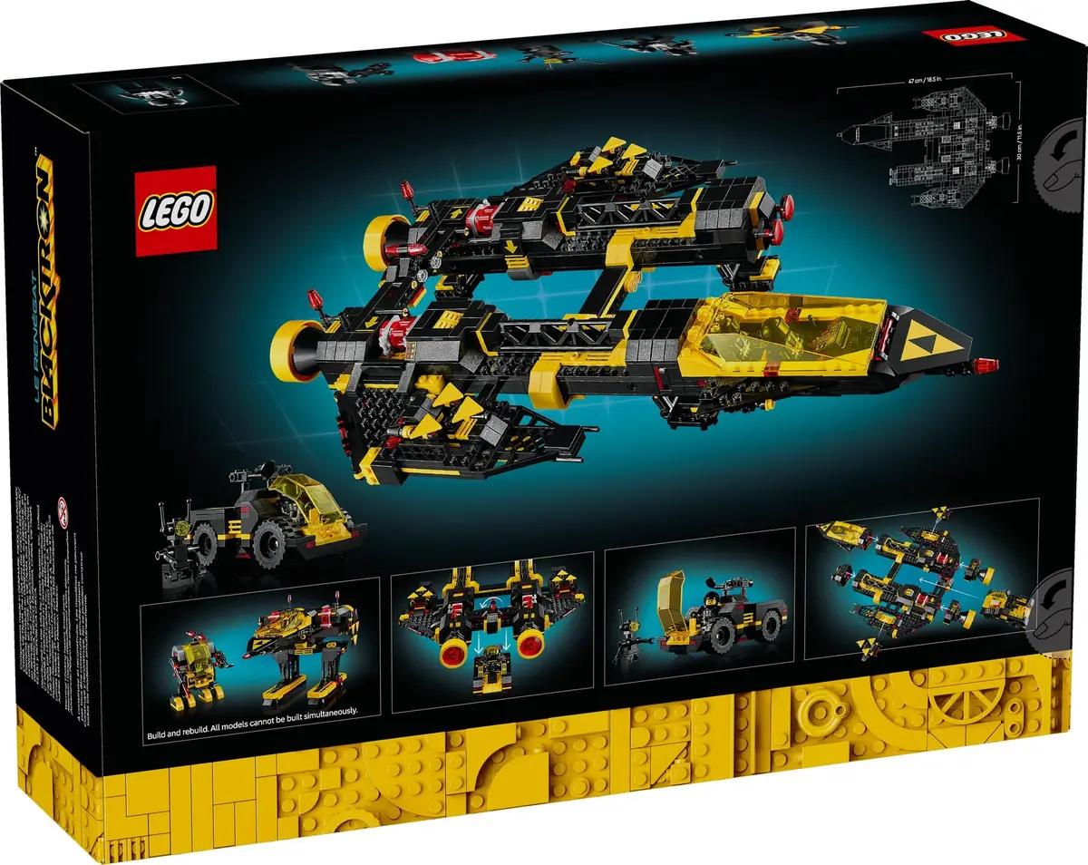 LEGO Icons 10355 Blacktron Renegade set, image 2