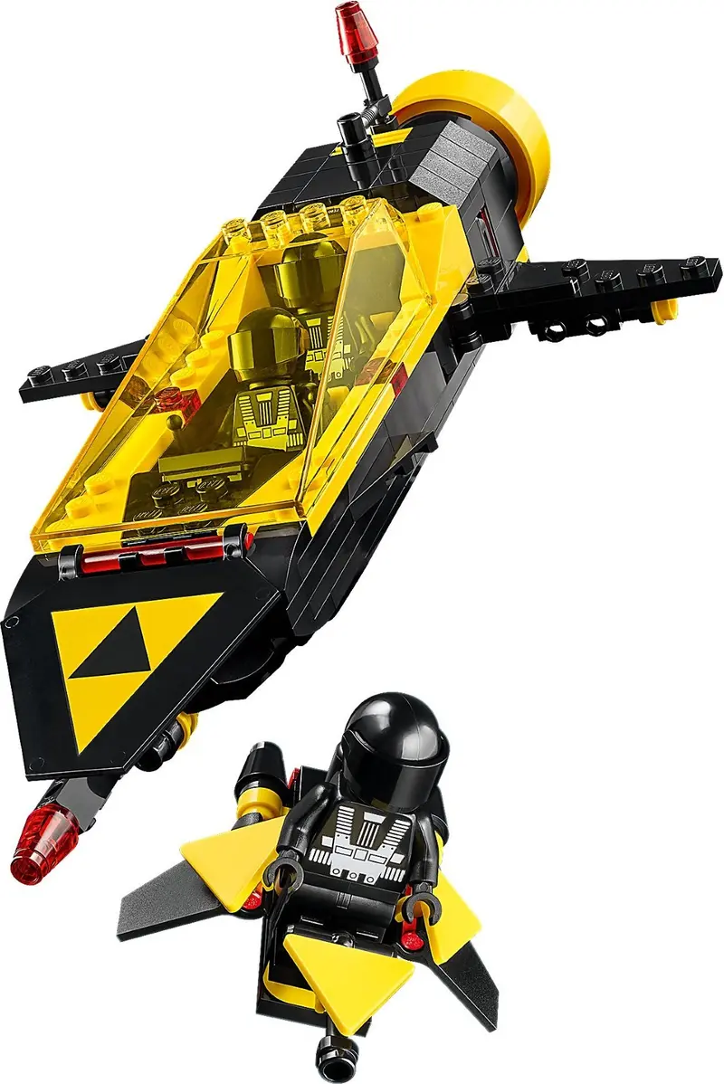 LEGO Icons 10355 Blacktron Renegade set, image 9