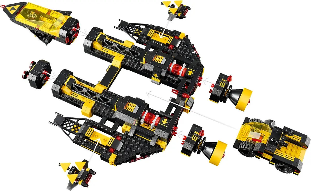 LEGO Icons 10355 Blacktron Renegade set, image 14