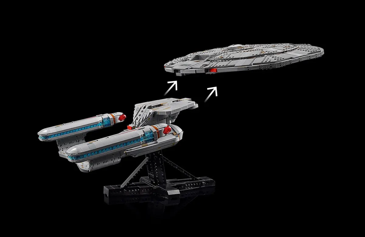 LEGO Icons 10356 Star Trek: U.S.S. Enterprise NCC-1701-D set, image 13