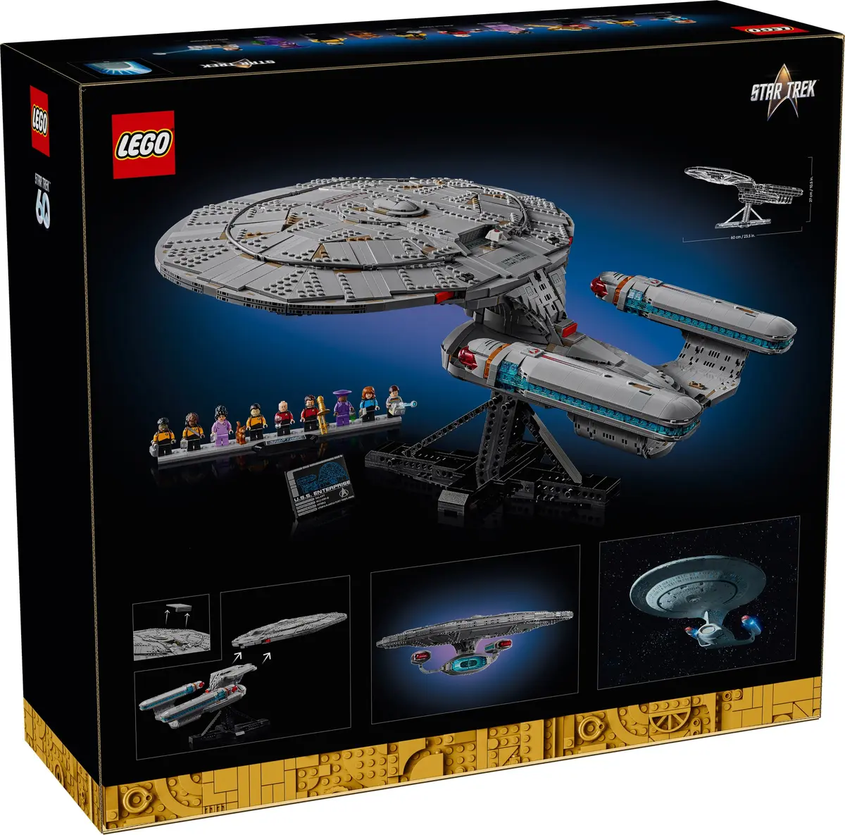 LEGO Icons 10356 Star Trek: U.S.S. Enterprise NCC-1701-D set, image 5