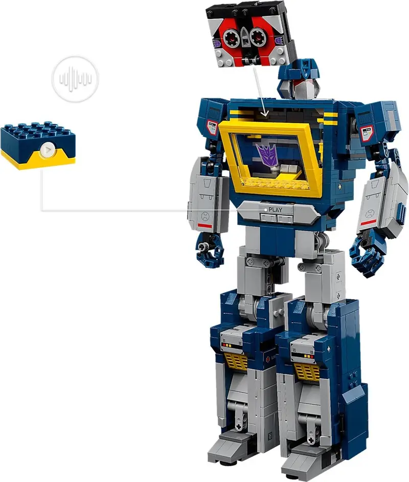 LEGO Icons 10358 Transformers: Soundwave set, image 15