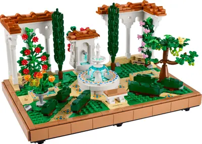 LEGO Icons 10359 Fountain Garden set