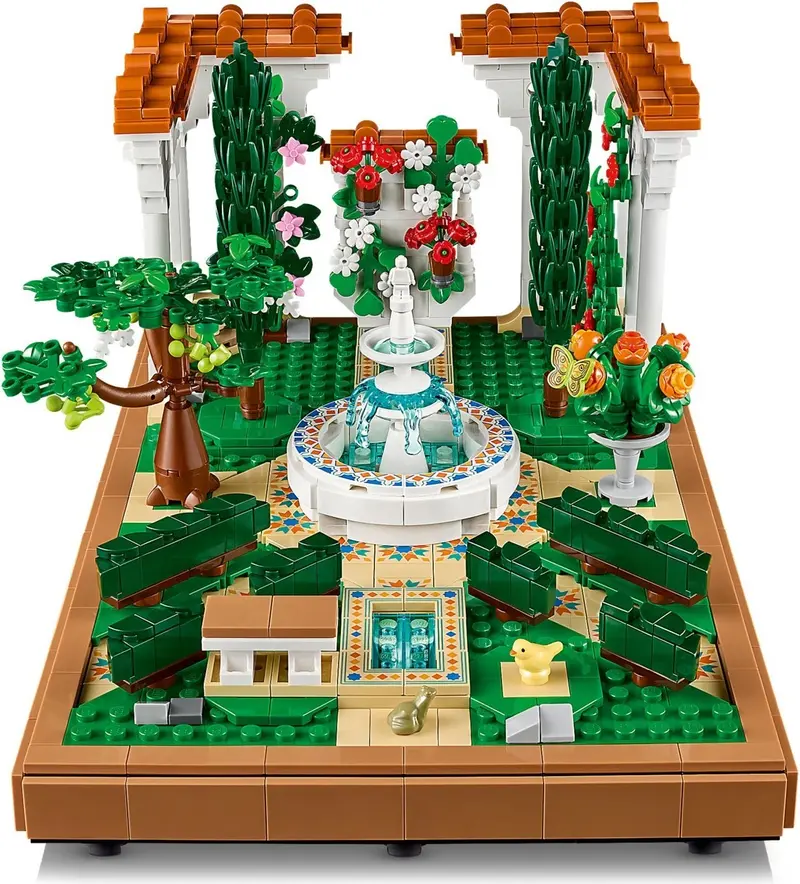 LEGO Icons 10359 Fountain Garden set, image 11