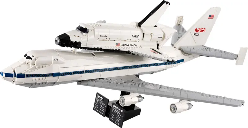 LEGO Icons 10360 Shuttle Carrier Aircraft set