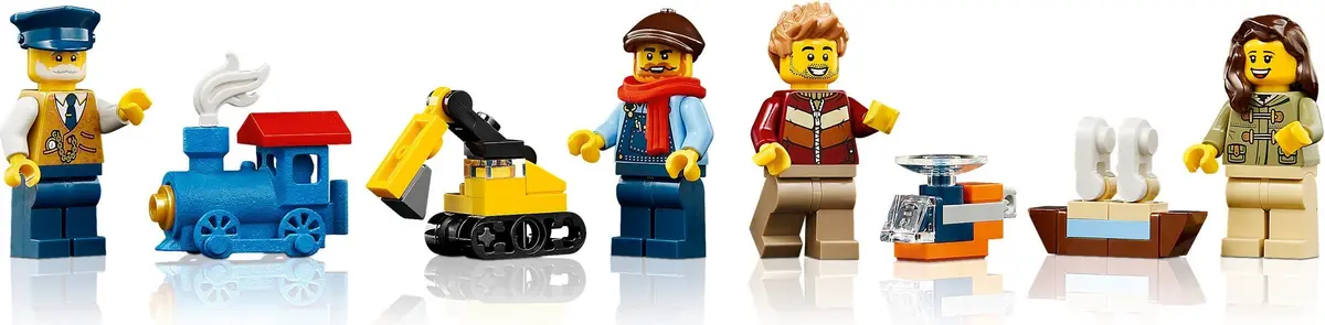 LEGO Icons 10361 Holiday Express Train set, image 13