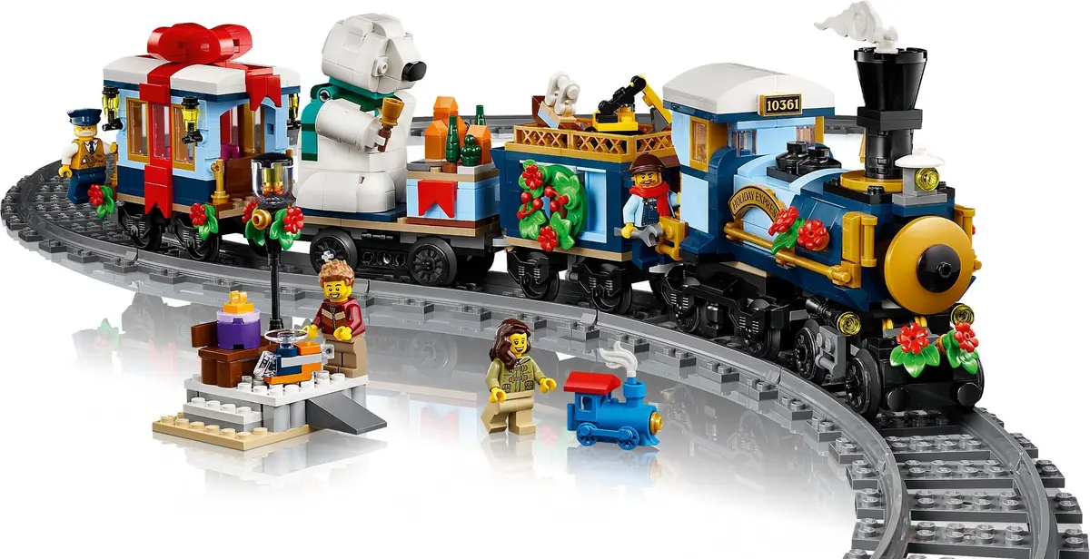 LEGO Icons 10361 Holiday Express Train set, image 12