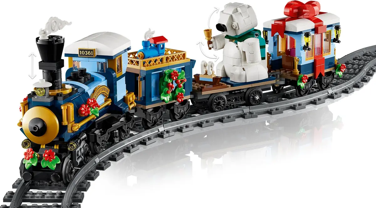 LEGO Icons 10361 Holiday Express Train set, image 15