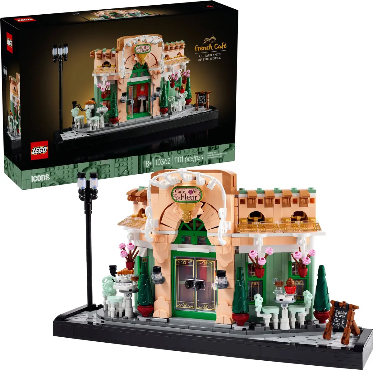 LEGO Icons 10362 French Café set, image 4
