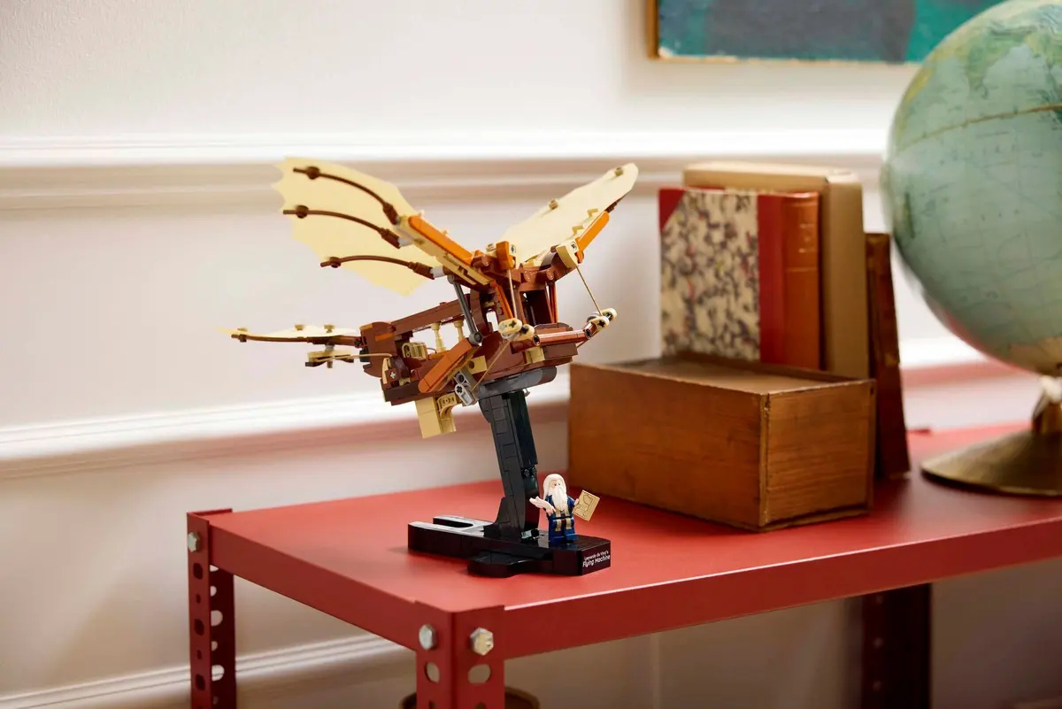 LEGO Icons 10363 Leonardo da Vinci's Flying Machine set, image 9