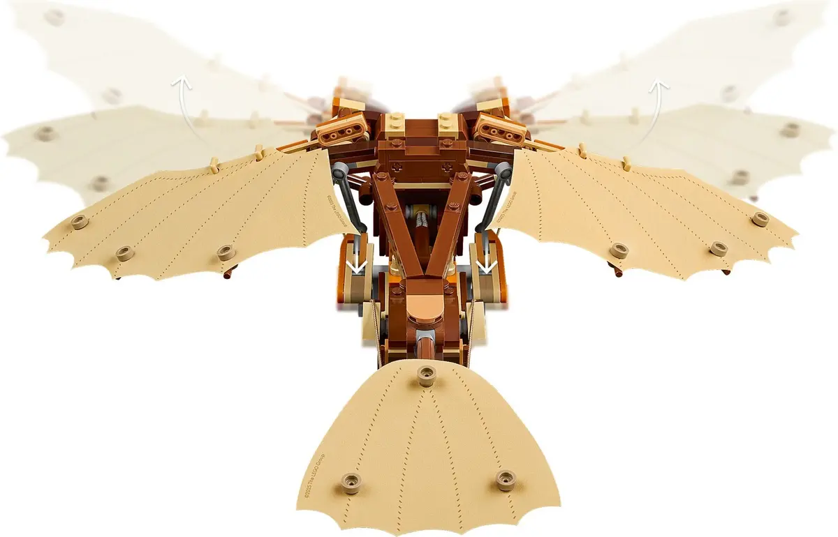 LEGO Icons 10363 Leonardo da Vinci's Flying Machine set, image 13
