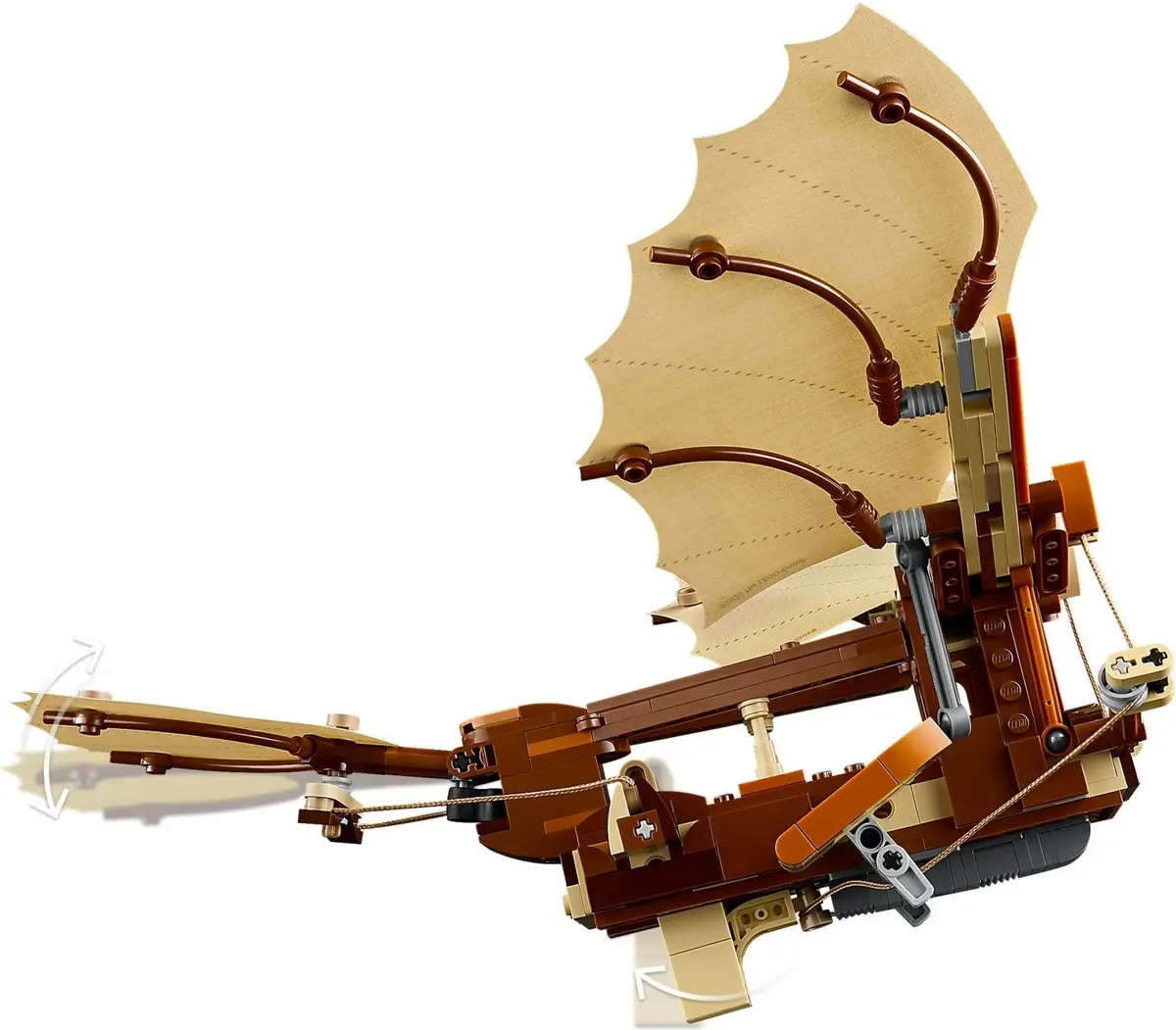 LEGO Icons 10363 Leonardo da Vinci's Flying Machine set, image 12