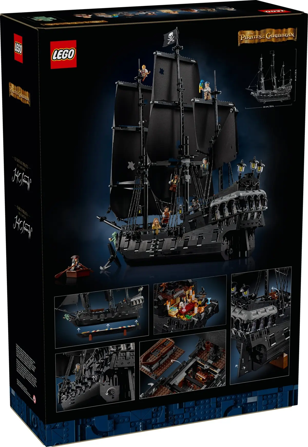 LEGO Icons 10365 Captain Jack Sparrow's Pirate Ship set, image 2