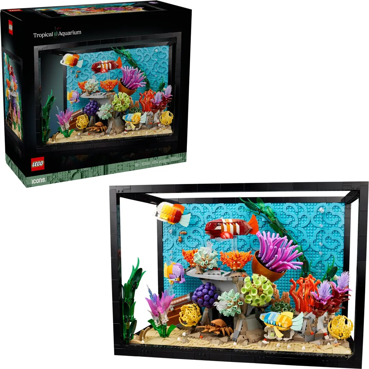 LEGO Icons 10366 Tropical Aquarium set, image 3