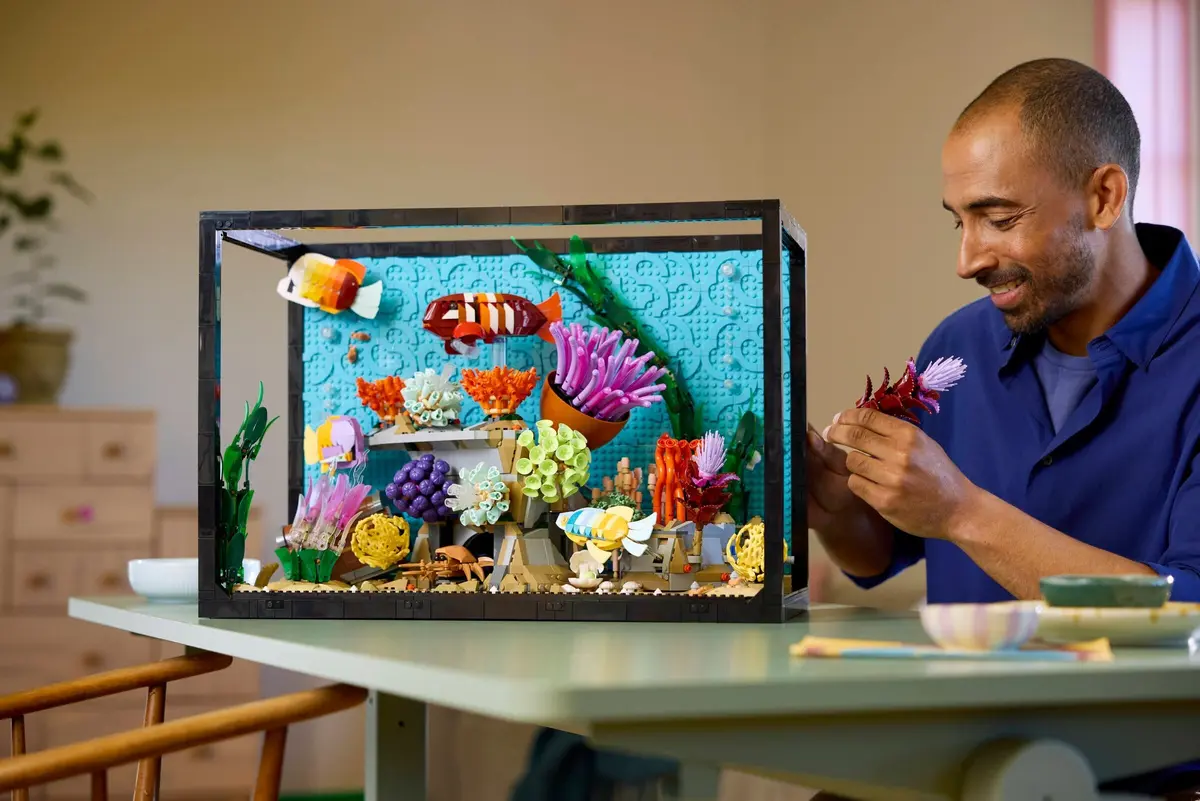 LEGO Icons 10366 Tropical Aquarium set, image 8