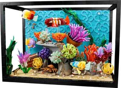 LEGO Icons 10366 Tropical Aquarium set