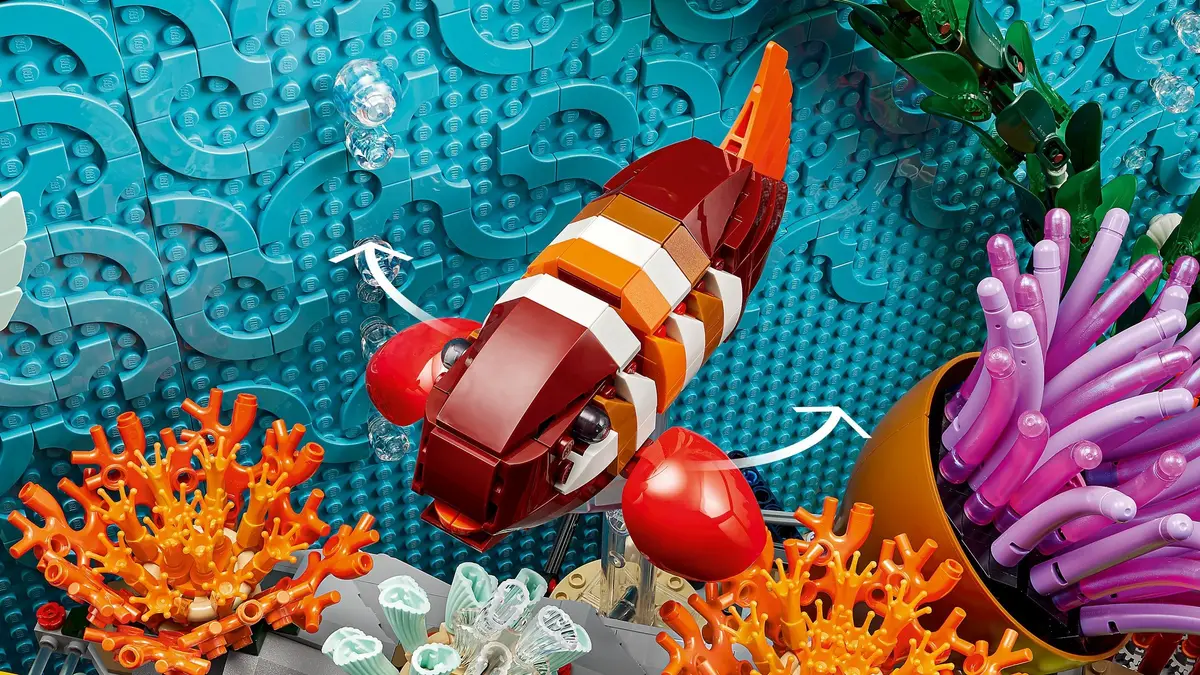 LEGO Icons 10366 Tropical Aquarium set, image 16