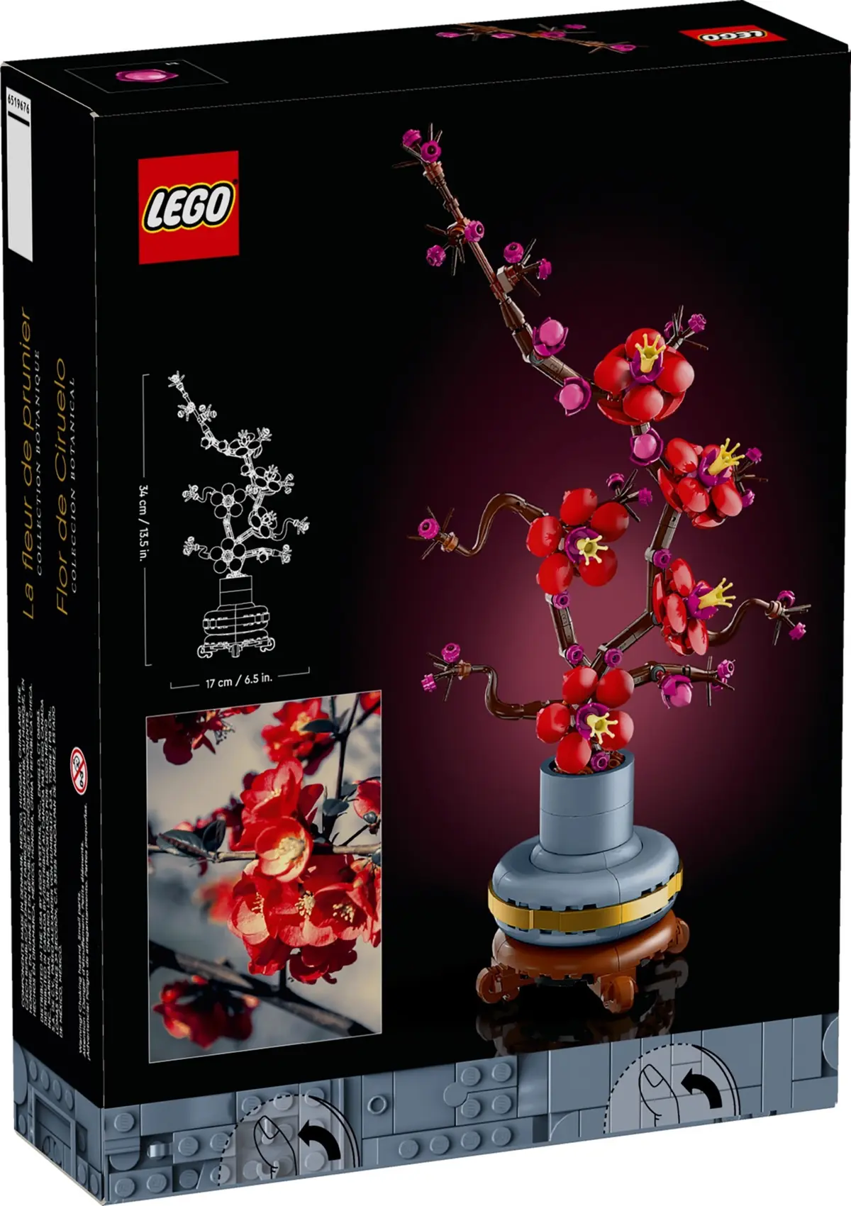 LEGO Icons 10369 Plum Blossom set, image 3