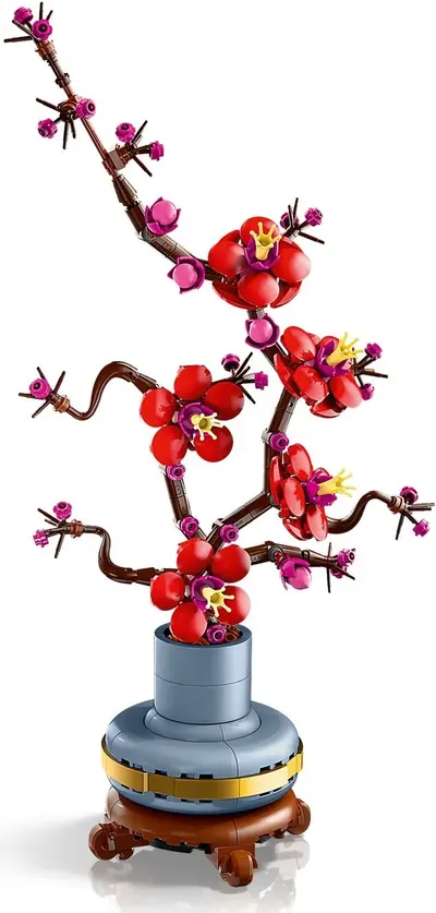 LEGO Icons 10369 Plum Blossom set, image 10