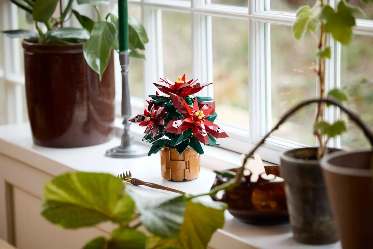 LEGO Icons 10370 Poinsettia set, image 6