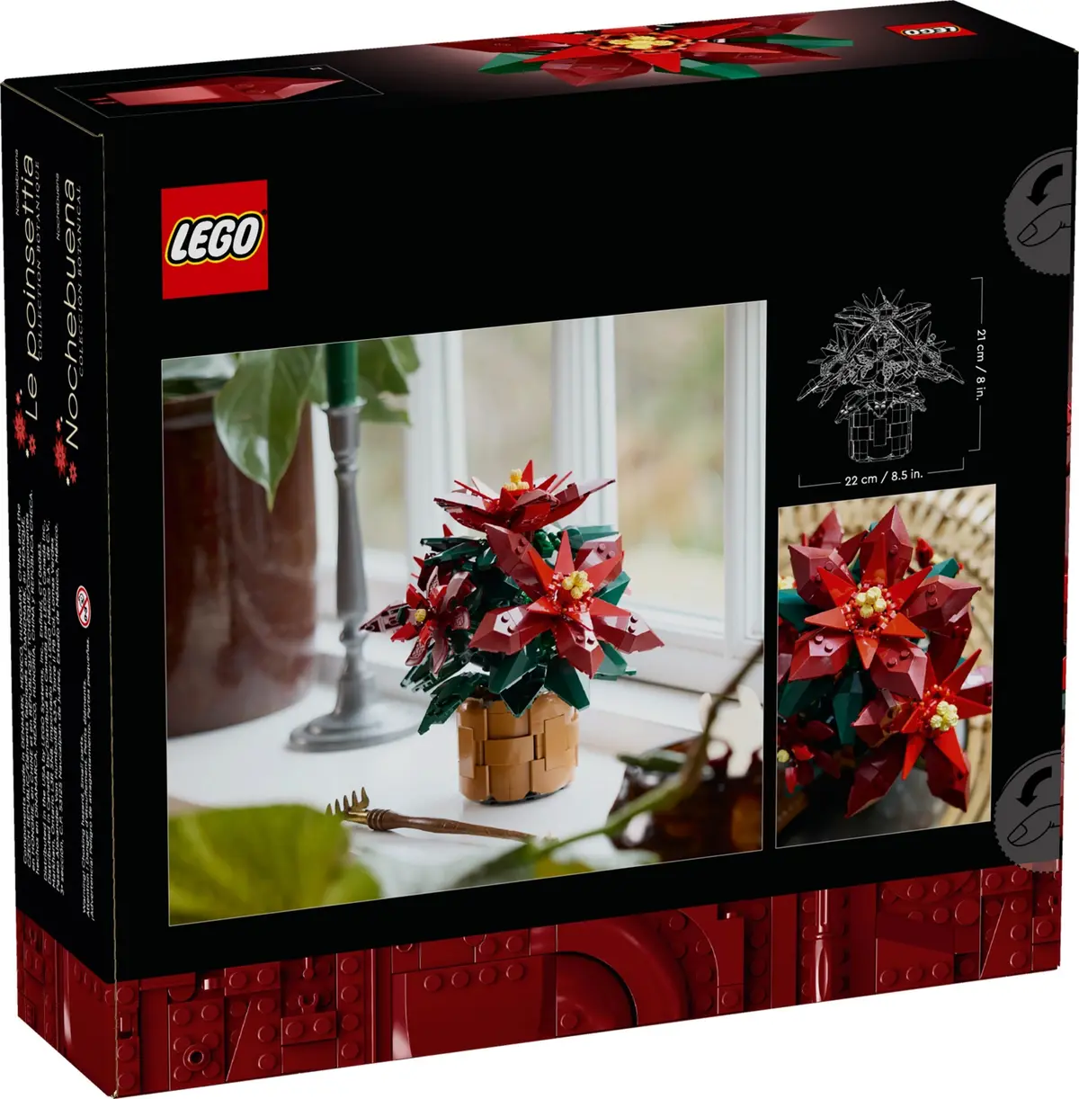 LEGO Icons 10370 Poinsettia set, image 3