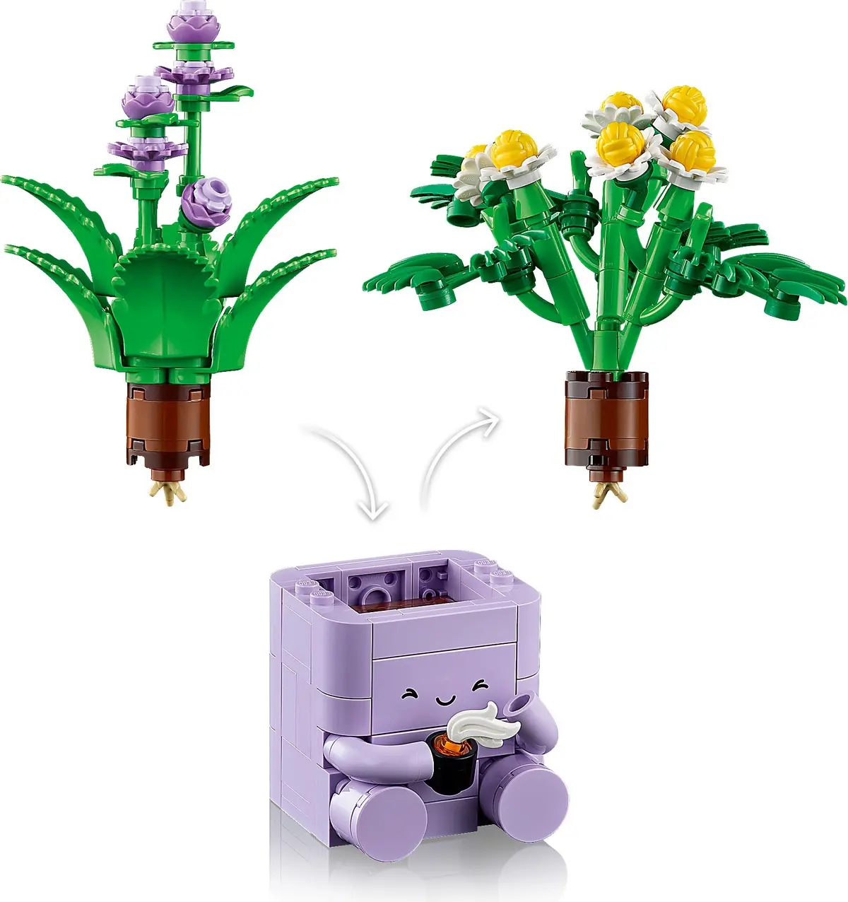 LEGO Botanicals 10371 Cosy Plants set, image 12